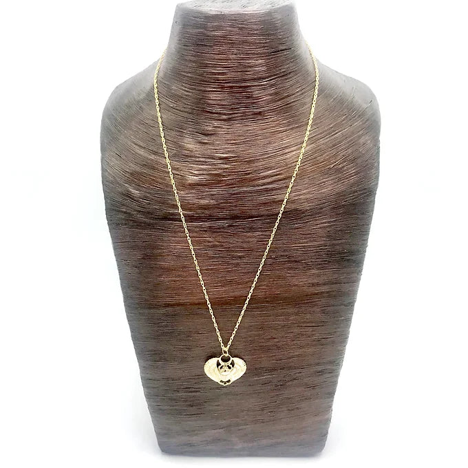Gold Scarab Necklace