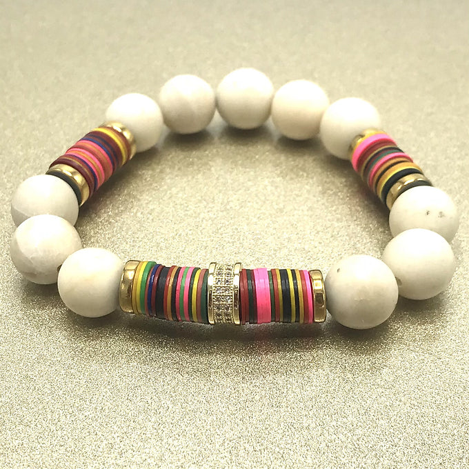 Zeppelin Mix Vinyl Bracelets