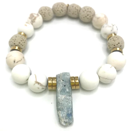 Raw Kyanite Bracelet