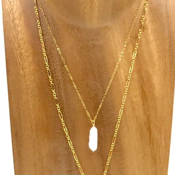 Freshwater Pearl Double Necklace