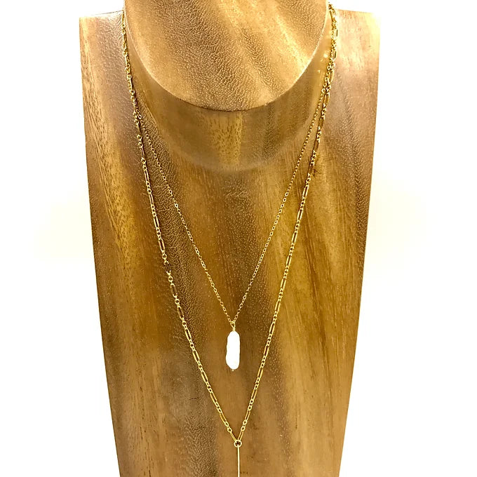 Freshwater Pearl Double Necklace