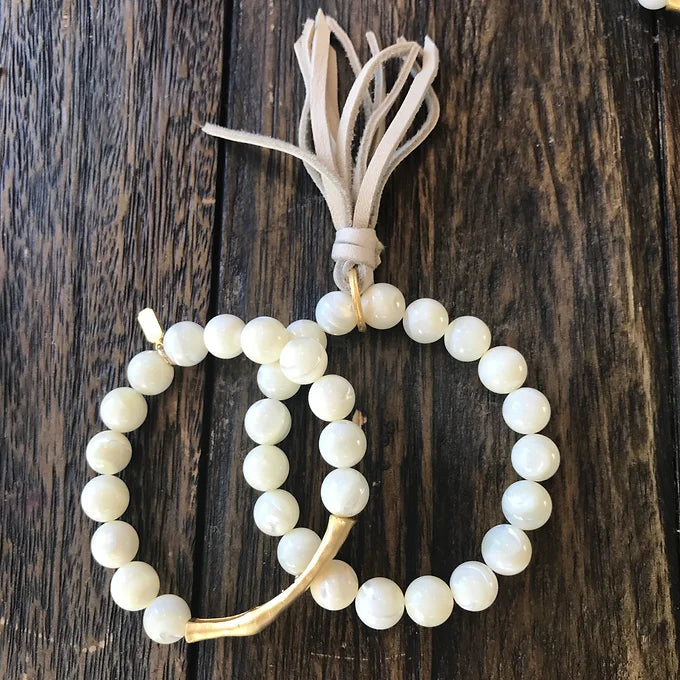 Mother of Pearl Bracelet Set