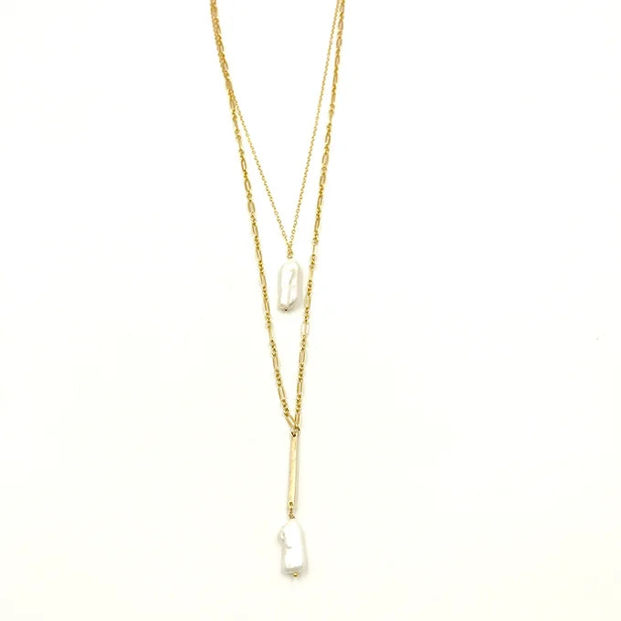 Freshwater Pearl Double Necklace